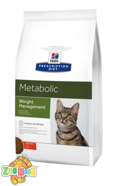 Hill's Сухой корм для кошек Prescription Diet Metabolic для склонных к избыточному весу (1,5 кг)