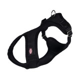 Trixie Шлея Soft мягкая S-M 35-60см/20мм черная (16281), (1111143744)