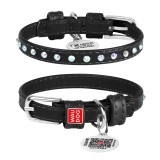 Collar     WAUDOG Glamour  QR ,   , XS,  9 ,  18-21   (32501),  (4820082498832)