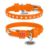 Collar     WAUDOG Glamour  QR ,   , XS,  9 ,  18-21   (32504),  (4820082498863)