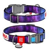 Collar     WAUDOG Nylon c QR ,  NASA21,  , M,  20 ,  24-40   (4502-0148),  (4823089337081)