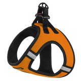 Bronzedog Шлея для собак Sport Vest неопрен 3D сетка оранжевая. Размер ХS Обхват шеи 29 см. Обхват груди 34 см.