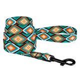 Bronzedog Поводок для Собак Urban Нейлоновый Ромбы. Размер S Длина 152 см. Ширина 1,6 см.