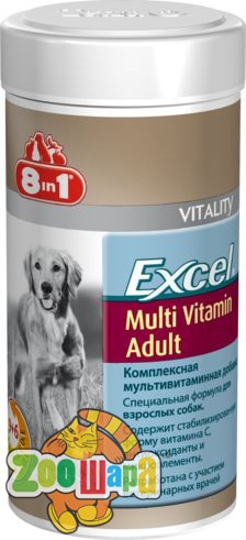8in1 Excel Multi Vit-Adult 70 табл (660435 /108665), (5024)