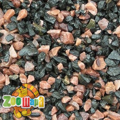Nechay  ZOO Грунт для аквариума  10 кг. черн/роз   мелкий (Nechay029375), (1111125395)