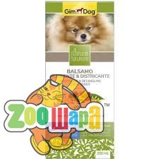 Gimpet Кондиціонер GimDog для собак Нейчурал Солюшнс для розплутування шерсті 200мл арт.504780 (G-2.504780), (1111152643)