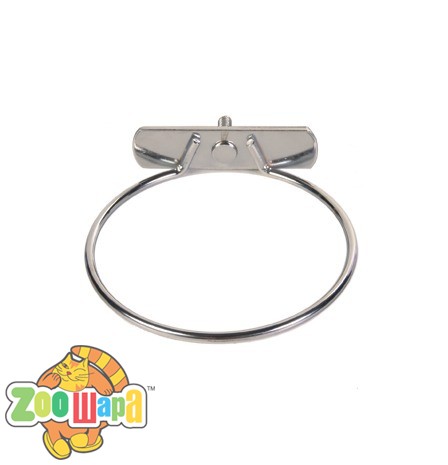 Trixie миска (металл) с кольцом-крепл 0,6 л (5498), (1111120132)