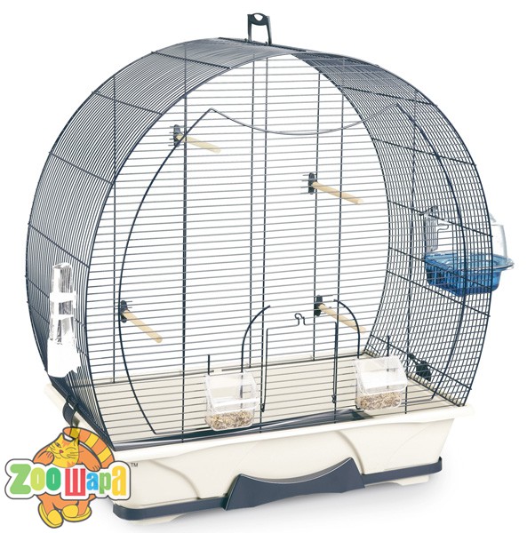 Savic Клетка для птиц ЭВЕЛИН 50 (Evelyne 50) Размер: 70смх36смх73см Поддон: Белый
