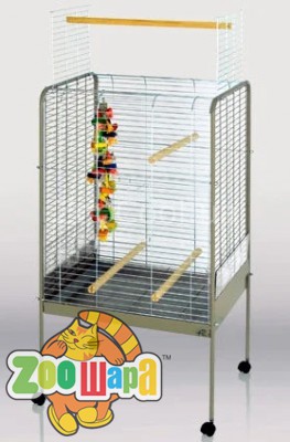 Fop Клетка для птиц TIFFANY 72*55,5*123,5 (вольер) оцинк.,на колесах (15200030), (3358)