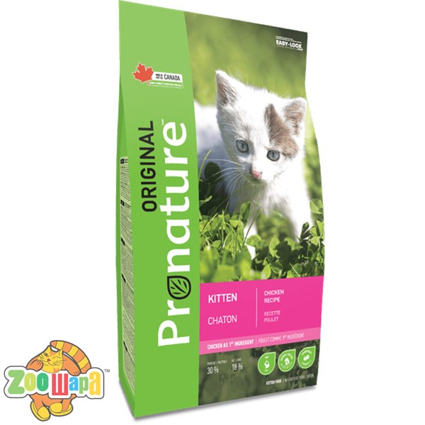 Pronature Original Сухой корм для котят Kitten Chicken с курицей (0,340 кг)