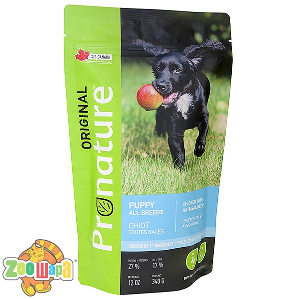 Pronature Original Сухой корм для щенков Puppy Chicken с курицей (11,3 кг)