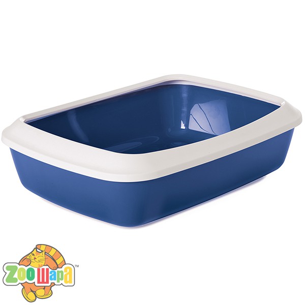 Savic Iriz Nordic Litter Tray (САВИК АЙРИЗ НОРДИК) лоток туалет с бортиком для котов, 50х37х13 см