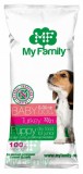 MY FAMILY Babydog Сухой корм для щенков,беременных и лактирующих собак с Индейкой 10шт по 100г