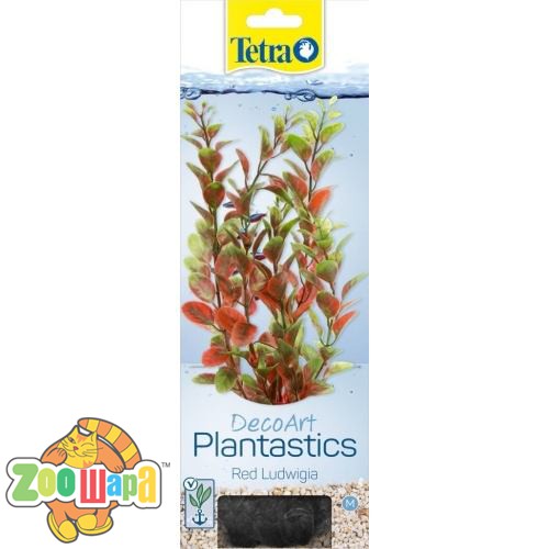 Tetra Рослина Tetra для акваріума Red Ludwigia DecoArt Plantastics M пластикова червона середня 23см арт.270442 (270442), (1111149308)