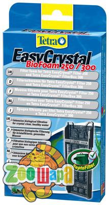 Tetra Вкладиш Tetra губка BioFoam 250/300 для внутрішнього фільтра Tetra Easy Crystal 250/300 арт.151628 (151628), (1111117019)