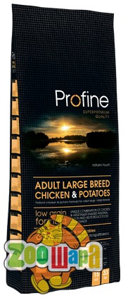 PROFINE Adult Large Breed Chicken 3 кг, курица для крупных пород (170542/7466), (1111145689)