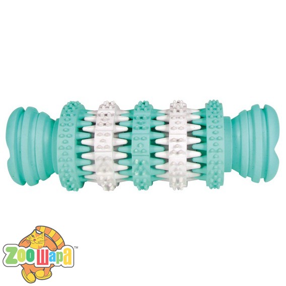 Trixie кость с шипами(мята)11,5см 6см (32943), (1111119105)