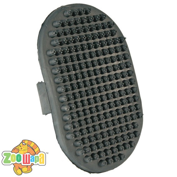 Trixie щетка резиновая массажная с шипами (2333), (9746)