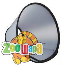 Trixie Ветеринарный воротник на липучке размер 44см-53см, длина 22см (19515), (1111134443)