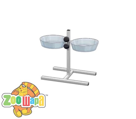 Природа Подставка под миски 1,8л  (без мисок) (PR740413), (8699)