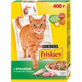 Friskies Кролик, Курица и Овощи 400 гр