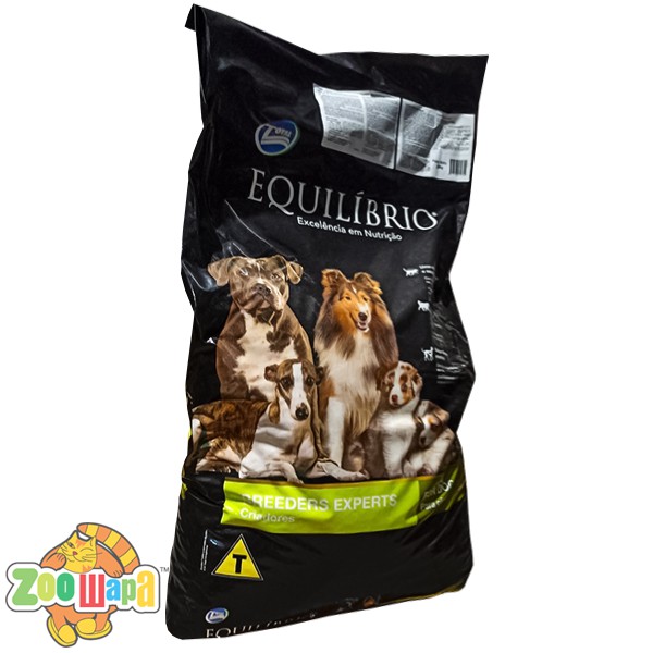 EQUILIBRIO сухой суперпремиум корм для собак крупных и гигантских пород 25кг