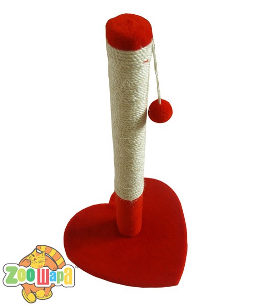 Природа Дряпка для кошек "Валентинка" красная (PR740251), (1111126567)