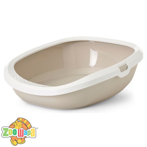 Savic Gizmo medium (САВИК ГИЗМО) туалет для котов с бортиком 44х35.5х12.5см