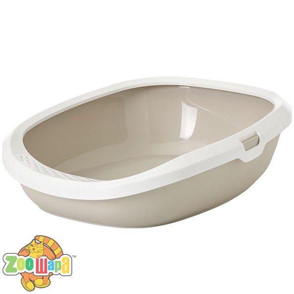 Savic Gizmo medium (САВИК ГИЗМО) туалет для котов с бортиком 52х39,5.5х15см