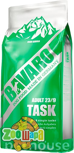 BAVARO (Баваро) 18 кг. сухой корм для рабочих собак с малой нагрузкой,  Task 23/9