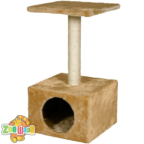 Flamingo  Sassiere (ФЛАМИНГО СЕСИР) домик когтеточка для котов 30х30х54,5см