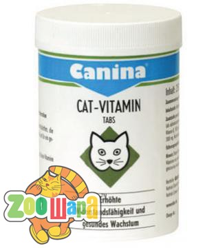 Canina Cat-Vitamin Tabs 100 табл (210312 AD), (1111111986)