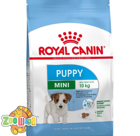 Royal Canin (Роял Канин) Сухой корм для щенков мелких пород от 2-10 месяцев MINI PUPPY 4кг