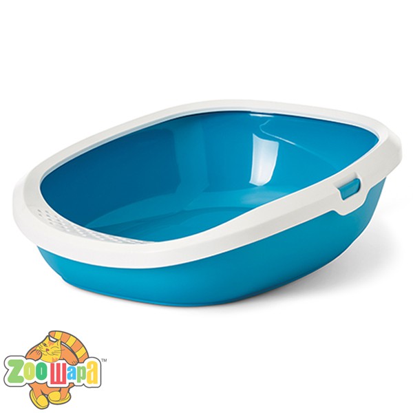 Savic Gizmo medium (САВИК ГИЗМО) туалет для котов с бортиком 44х35.5х12.5см