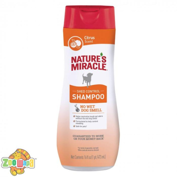 8in1 Шампунь 8in1 для собак Nature`s Miracle проти линьки з цитрусом 473мл арт.680430/ 982933 (680430/ 982933 USA), (1111161984)