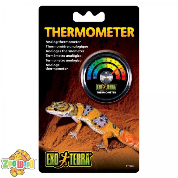 ExoTerra Термометр для тераріуму механічний, арт PT2465. (PT2465), (22312)