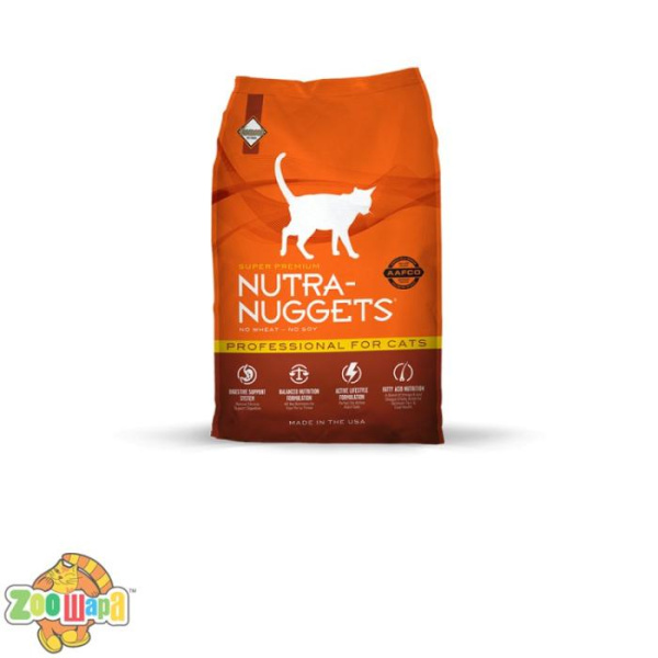 Nutra Nuggets Professional Formula for Cats для взрослых котов, 7,5 кг