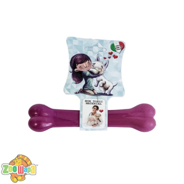 Georplast Іграшка-кістка для собак Slurpy-Toy 3, 18,5x4x2 см