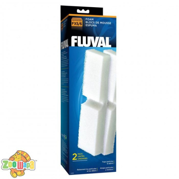 Fluval Вкладиш в фільтр FX-5, губка, арт A228 (A228   белый), (1111116841)