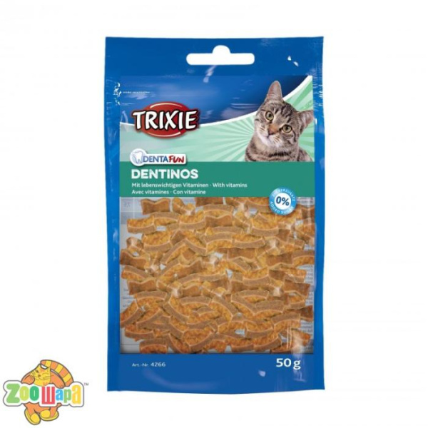 Trixie Вітаміни Trixie для котів Dentinos 50г арт.4266 (4266), (1111120314)