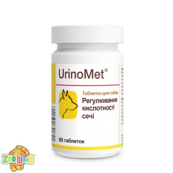 Dolfos УриноМет (регулятор кислотности) 60 таблеток для собак