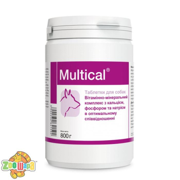 Dolfos Мультикаль (1т / 10кг), 510 таблеток для собак