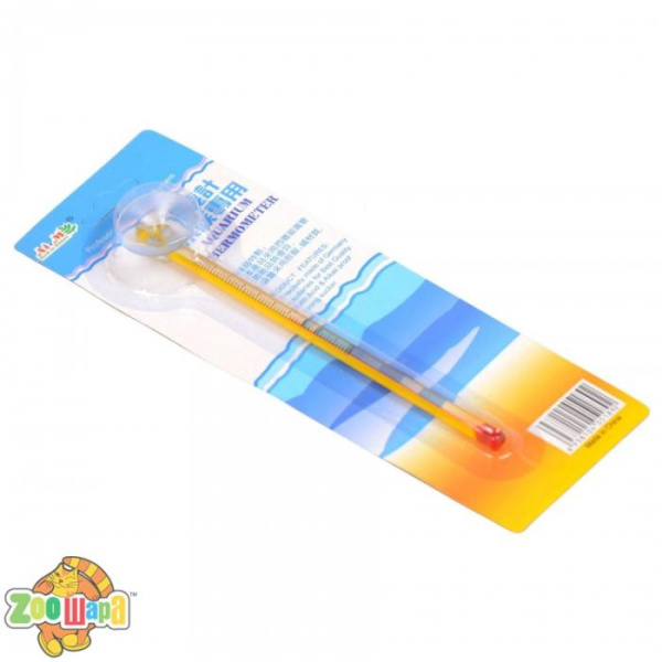 KW_Zone Термометр стеклян. с присоской (06-0022/Китай  планшет), (1111114009)