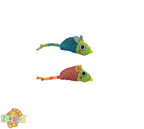 Outward Hound Petstages котів Петстейджес Мишки з кошачою м'ятою кольорові (pt327)