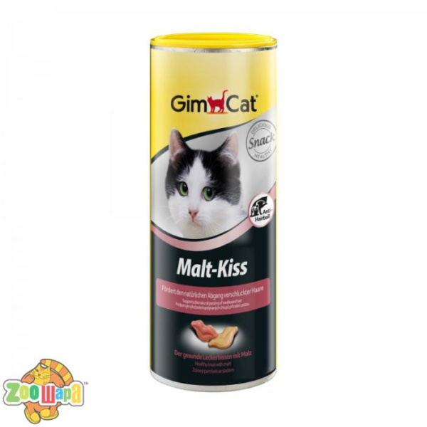 Gimpet Вітаміни GimCat для котів кормова добавка ГімКет Мальт Кісс з мальтом таблетки 450г арт.427003/417097 (G-427003/417097), (1111135229)