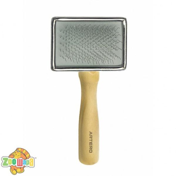 Artero Пуходерка Carda, довжина зубців 11 мм, дерев'яна ручка, XS