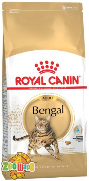 Royal Canin (Роял Канин) Сухой корм для Бенгальских кошек старше 12 месяцев BENGAL ADULT 2кг