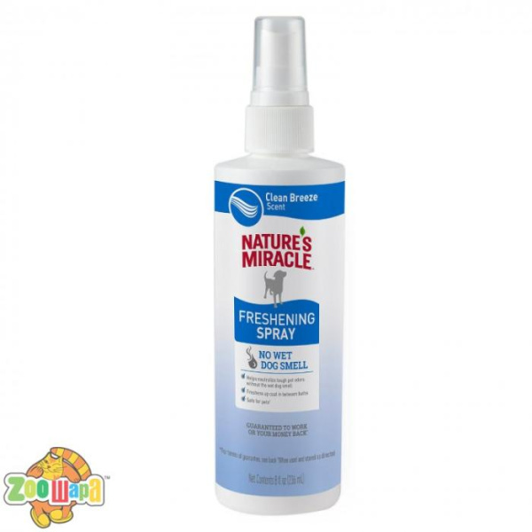 8in1 Спрей 8in1 освіжаючий для собак Nature`s Miracle 237мл арт.680432/ 983121 (680432/ 983121 USA), (1111161986)