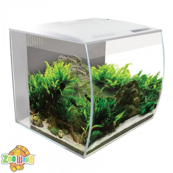Fluval Акваріум з обладнанням Fluval FLEX 57L білий, скло, пластик, 15009 (15009), (1111149638)