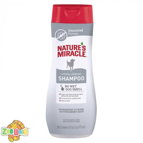 8in1 Шампунь 8in1 для собак Nature`s Miracle гіпоалергенний 473мл арт.680429/ 983275 (680429/ 983275 USA), (1111161983)